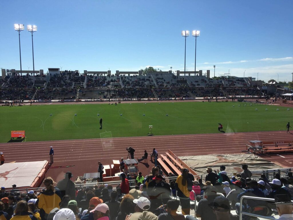 Texas Relays at Mike A. Meyers Stadium in Austin, Texas